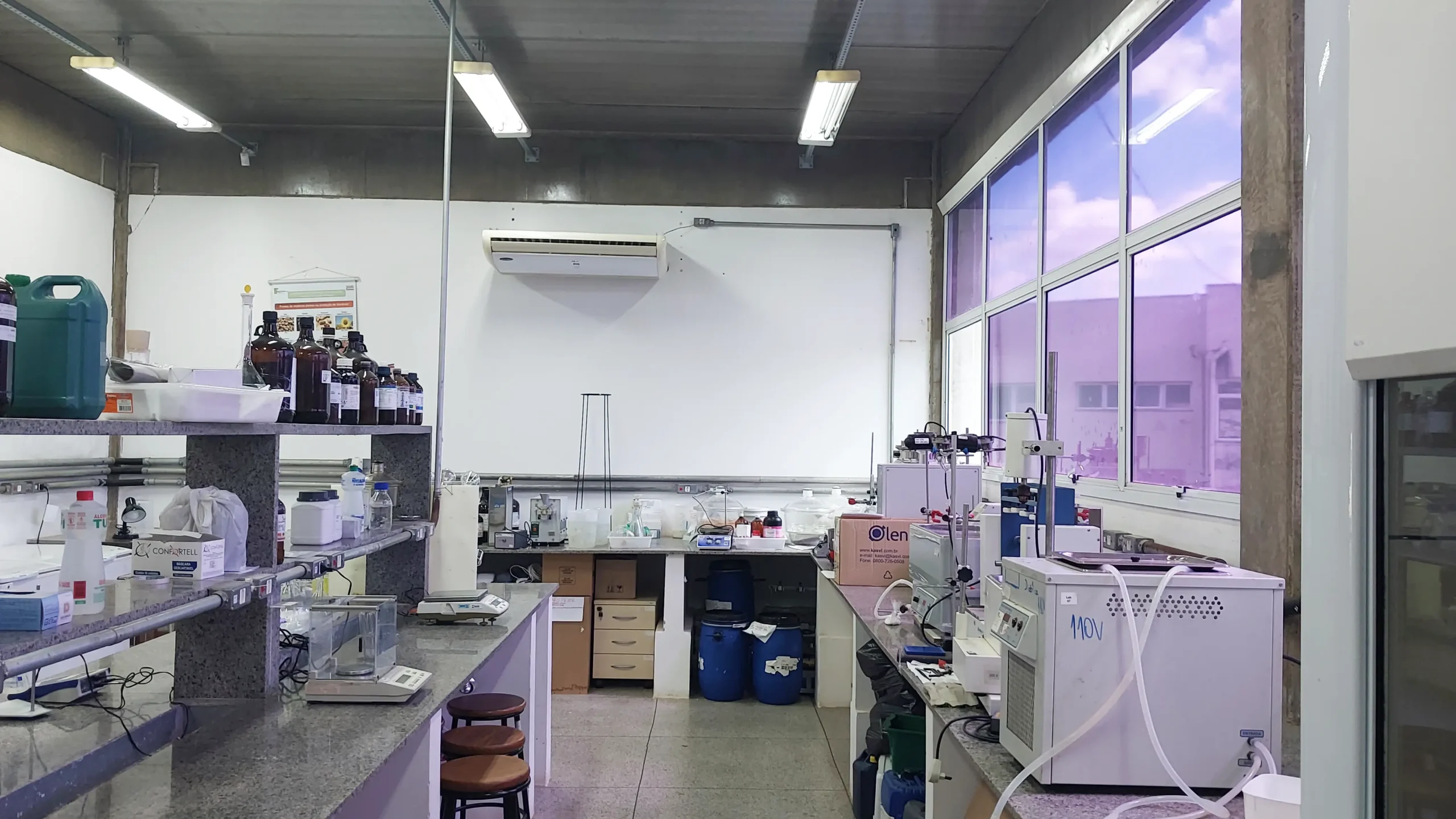Laboratório de Agronomia (Comunicação  Unidade EMBRAPII IFSP)