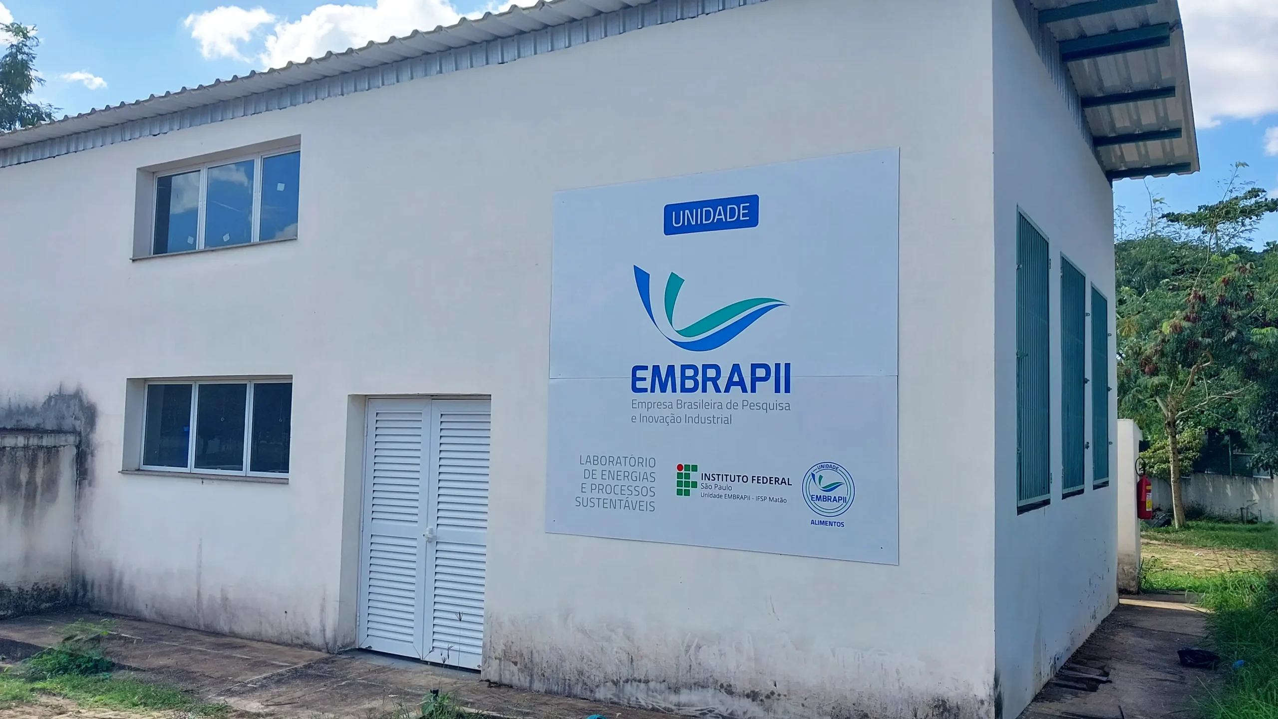 Laboratório de Energias Sustentáveis (Comunicação  Unidade EMBRAPII IFSP)